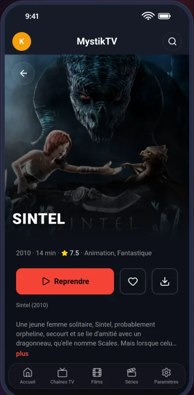 Fiche détaillée d'un film&nbsp;: résumé, note et œuvres similaires